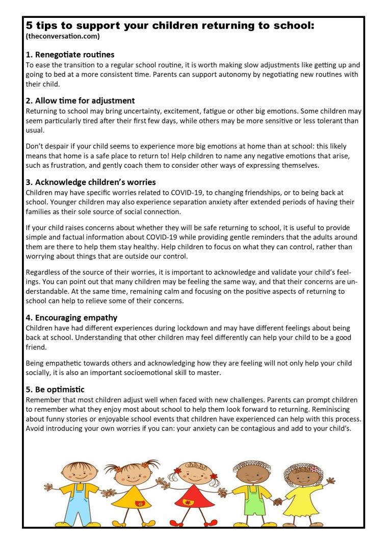 Student Transition to Onsite Learning – St John the Baptist, Koo Wee Rup Student Transition to Onsite Learning – St John the Baptist, Koo Wee Rup